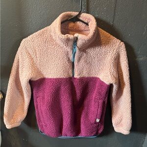 LIV Outdoor Outdoor Pink Purple Sherpa Fleece Pullover